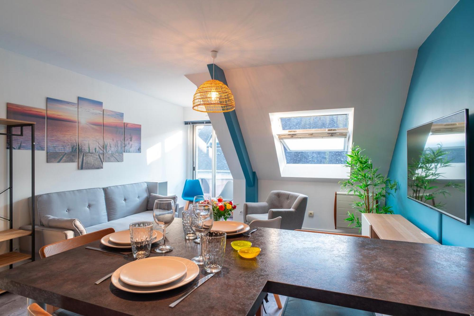 Le Saint-patern - T3 Centre-ville Et Garage Securise Vannes